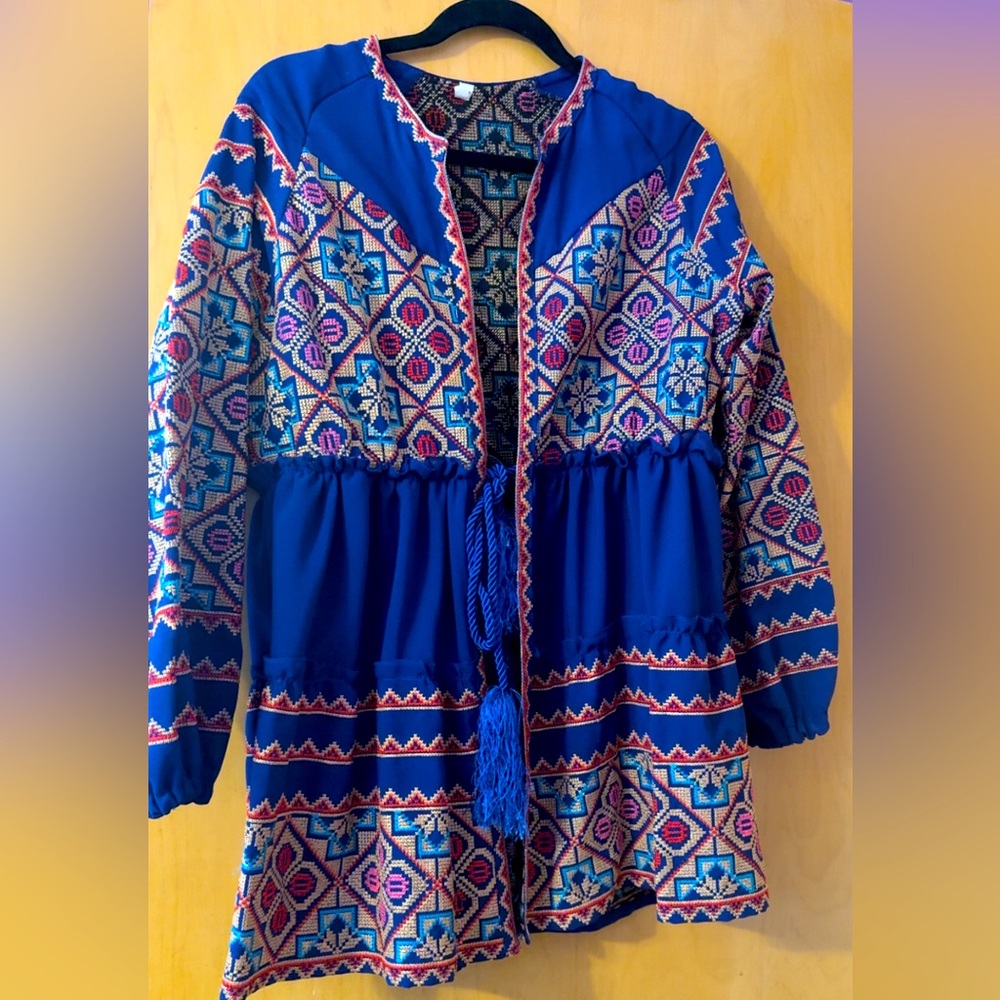 Thobe Cardigan/ Islamic/ Palestinian